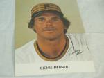 Richie Hebner- Pittsburgh Pirates-  Reprint Photo