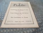 The Public Journal 8/24/1918 Consolidating War Debt