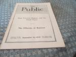 The Public Journal 9/14/1918 The Dilemma of Business
