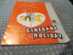 Cinerama Holiday 1955 Movie Program- World Tour
