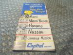 Capital Airlines- Budget Vacations Booklets 1950's