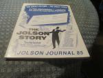 Jolson Journal- Number 85- Fall 1996 Fan Club News