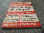 Baseball Digest Magazine 6/1966 Change Baseball Rules