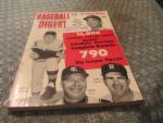 Baseball Digest Magazine 4/1963 Big League Rosters