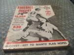 Baseball Digest Magazine 4/1960 Willie Mc Covey