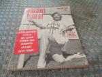 Baseball Digest Magazine 2/1959 Diamond Gals