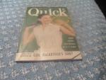 Quick Magazine 6/18/1951 Nancy Chaffe/Tennis Star