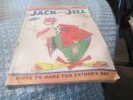 Jack and Jill Magazine 6/1960-Gifts for Father's Day