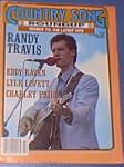 Country Song Roundup Randy Travis on cover
