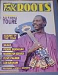 Folk Roots:  Ali Farka Toure on cover Feb '88