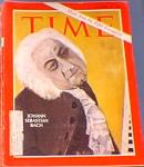Time Magazine Johann Sebastian Bach Dec 27 68