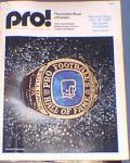 Pro! The Magazine of NFL 1975 Hall of Fame