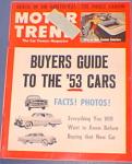 Motor Trend Magazine  '53 Buyers Guide Apr 53