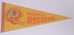 Washington Redskins pennant 1970's