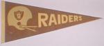 1970's Raiders pennant