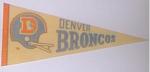 1970's Denver Broncos pennant